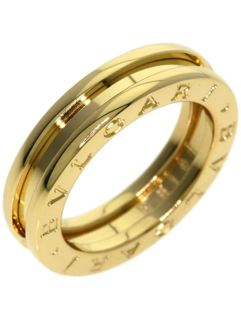 Bvlgari B.Zero1 Band 48 Ring 18k Yellow Gold